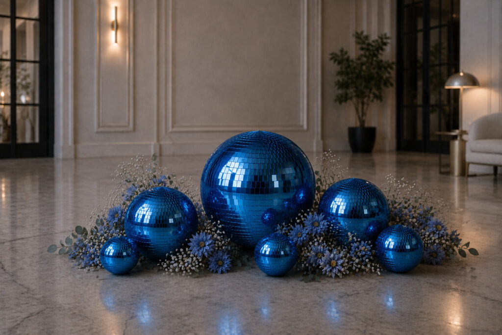 Blue Disco Balls IMG-4