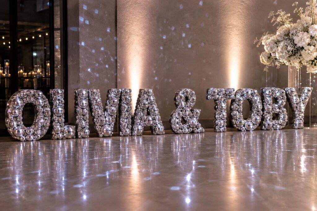 Disco Ball Numbers & Letters IMG 1