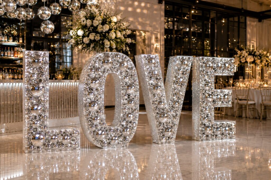 Disco Ball Numbers & Letters IMG 10