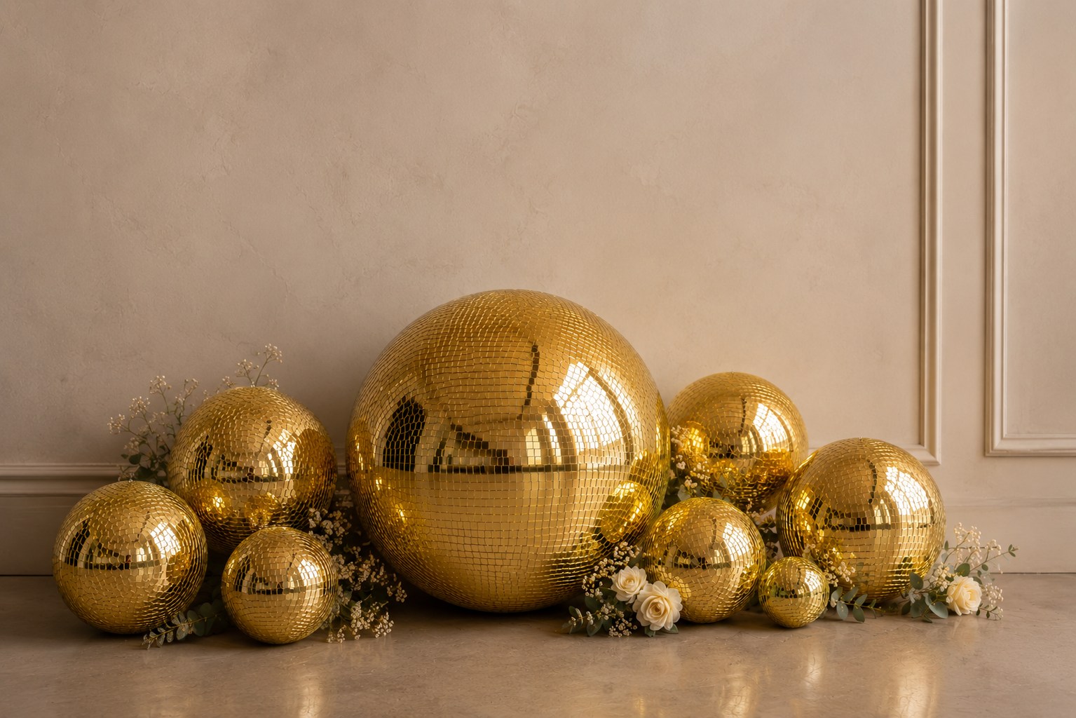 Gold Disco Balls IMG 37
