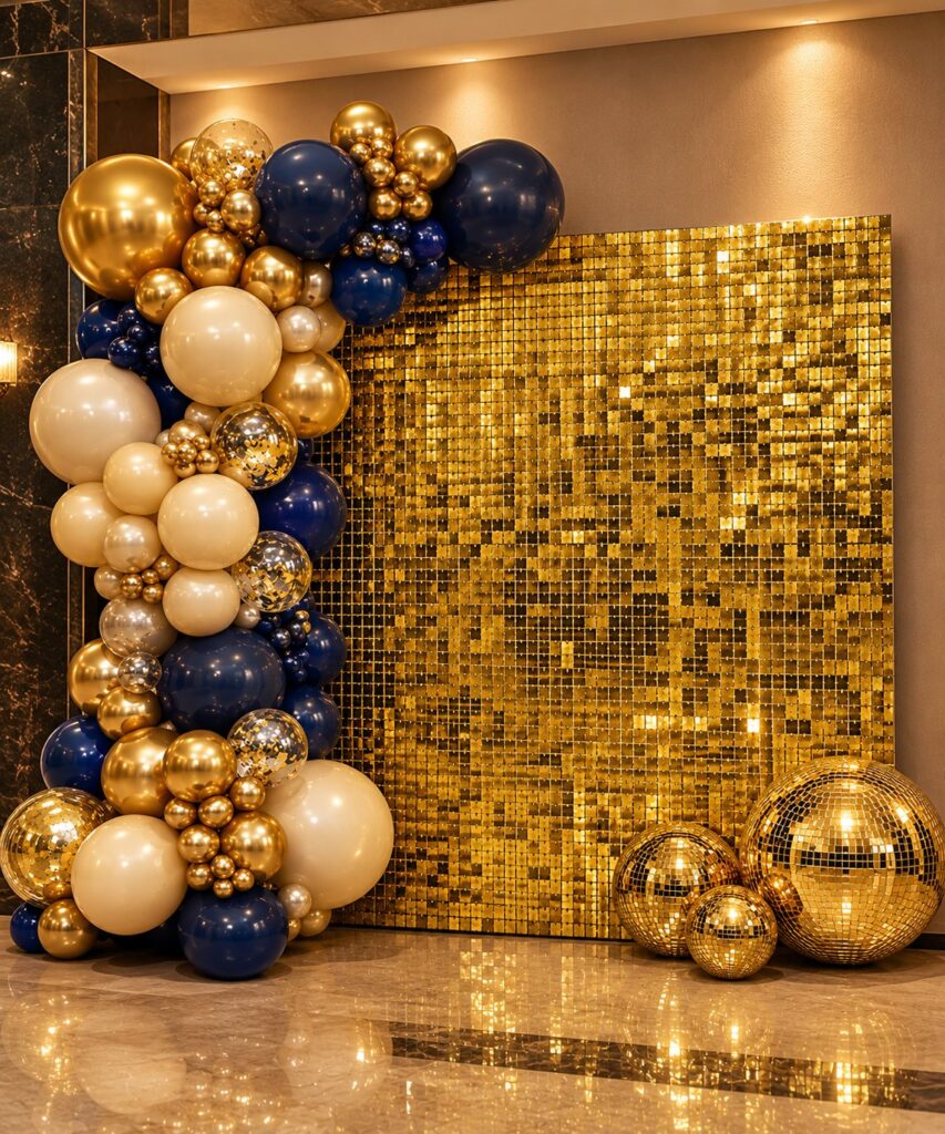Gold Sequin Wall IMG 2