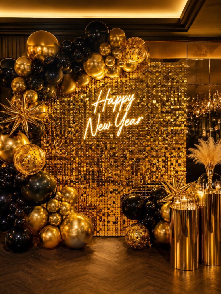 Gold Sequin Wall IMG 6