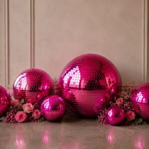 Pink Disco Balls IMG 1