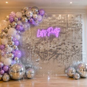 Silver Sequin Wall IMG 1