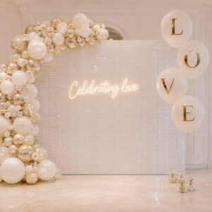 White Sequin Wall IMG 2