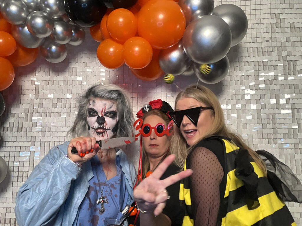halloween photo booth