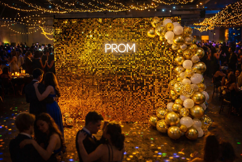 luxury decor - prom backdrop