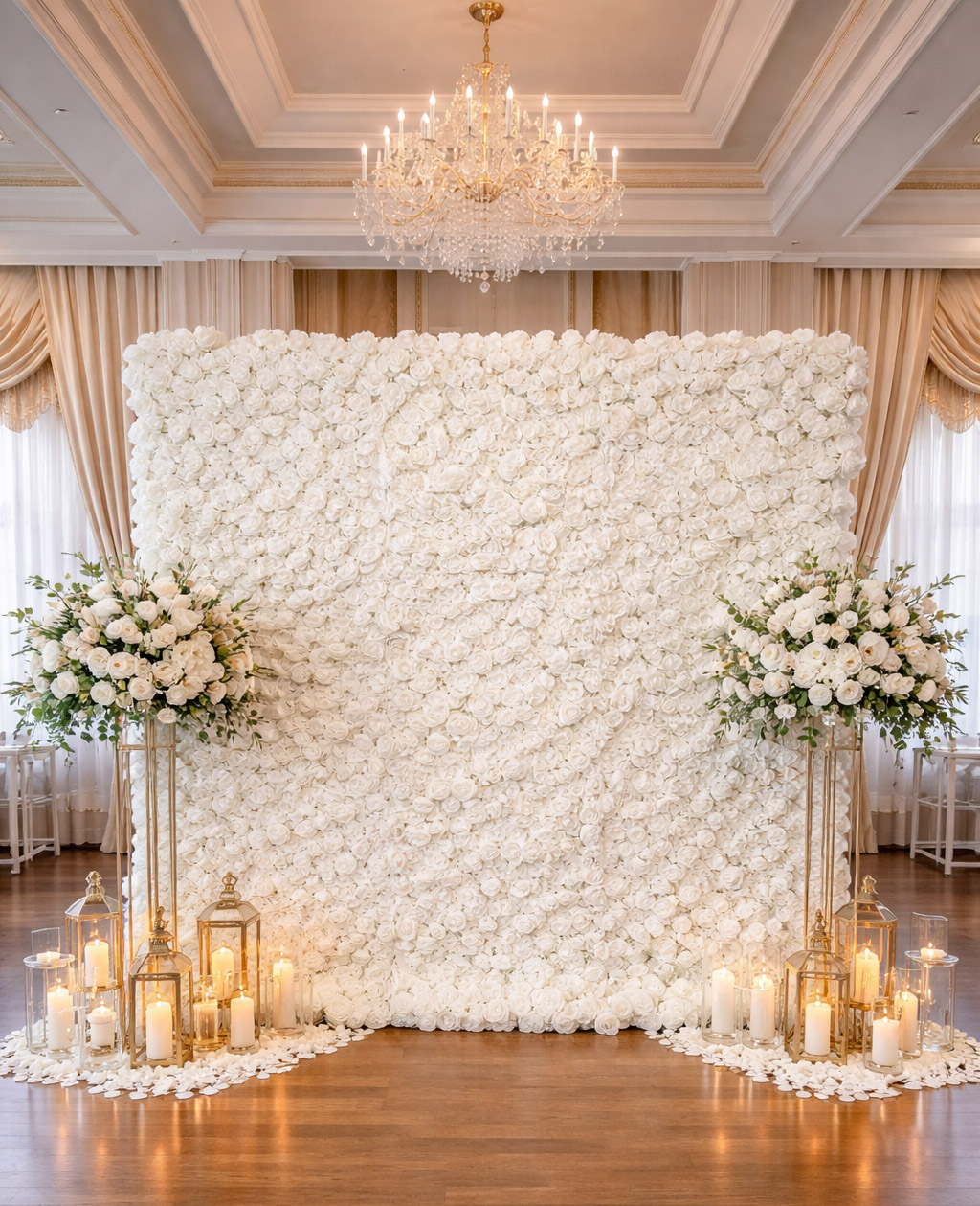 weddings white roses setup 2 weddings white roses setup 2
